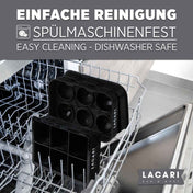 XXL Eiswürfelform - Eiswürfelform Groß für rund und eckige Eiswürfel