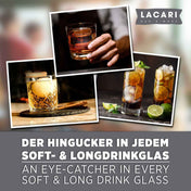 XXL Eiswürfelform - Eiswürfelform Groß für rund und eckige Eiswürfel