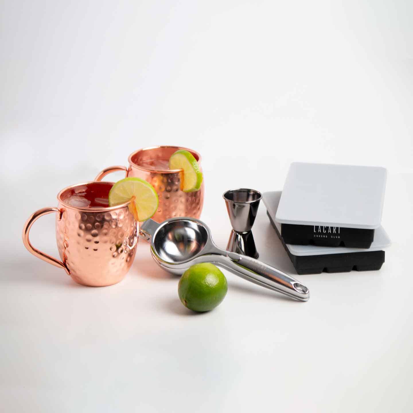 For Moscow Mule Magic Cocktail- & Barzubehörsets Lacari