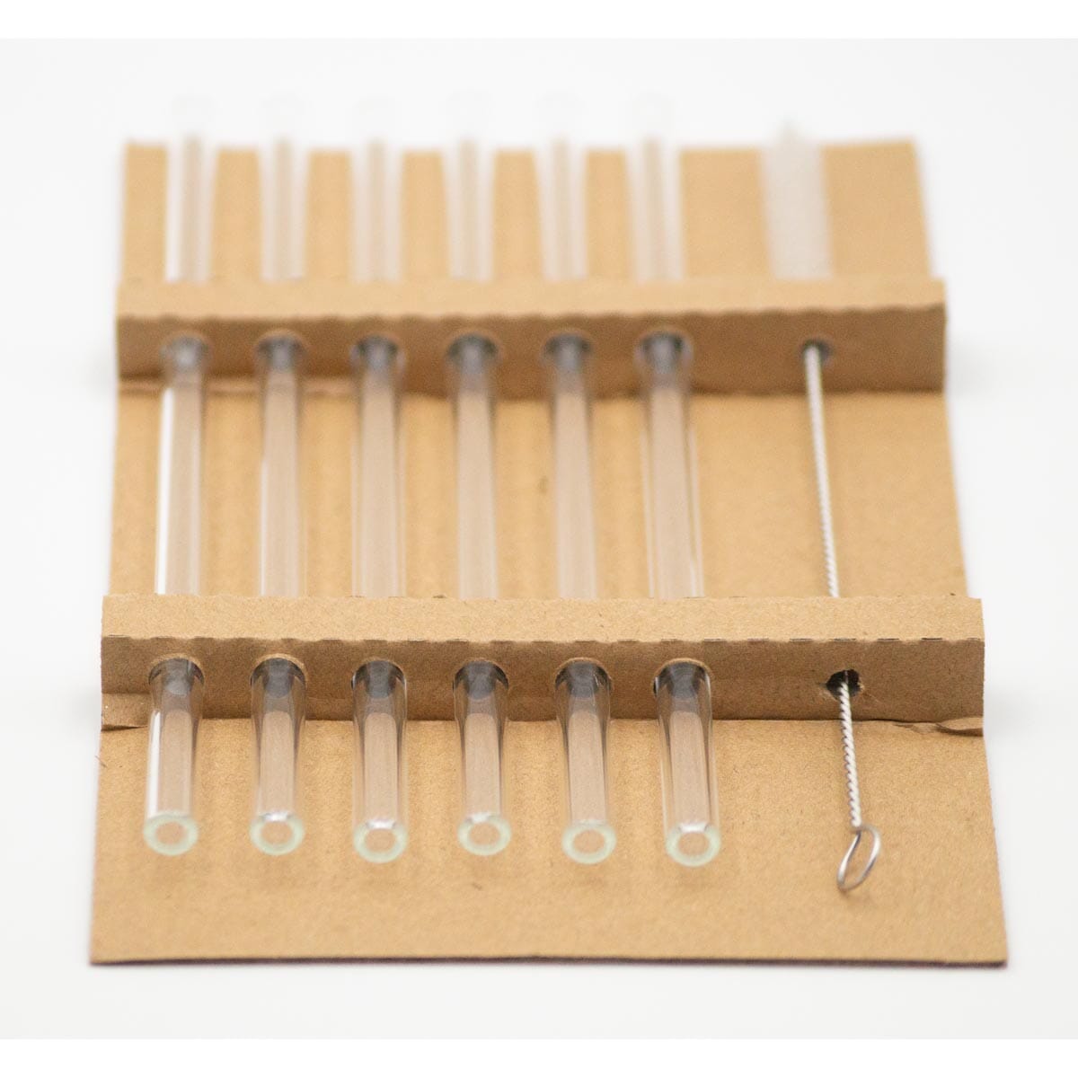 aufbewahrung für glasstrohhalme Glas Strohhalme 6er Set