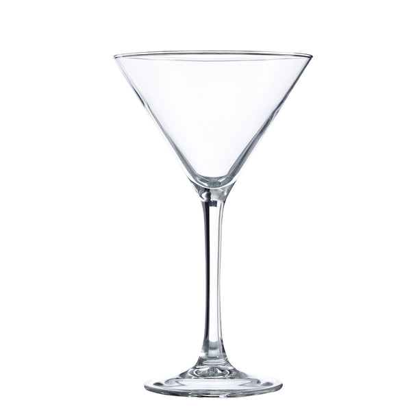Godinger Martini-Gläser – Lila Stielgläser, Elegantes Barzubehör, Veneto Collection