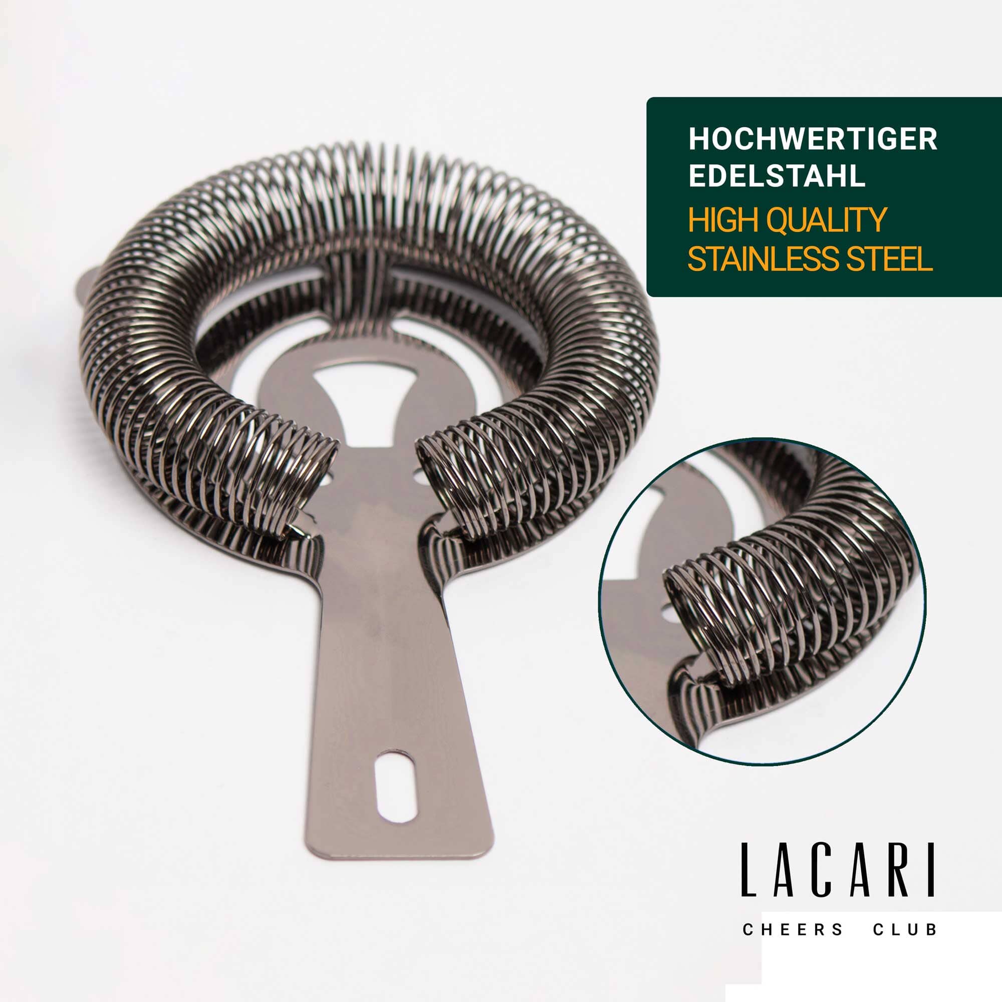 DGZZI Edelstahl-Sieb Set – 10 Cocktail-Rauchfilter Für Deinen Smoker