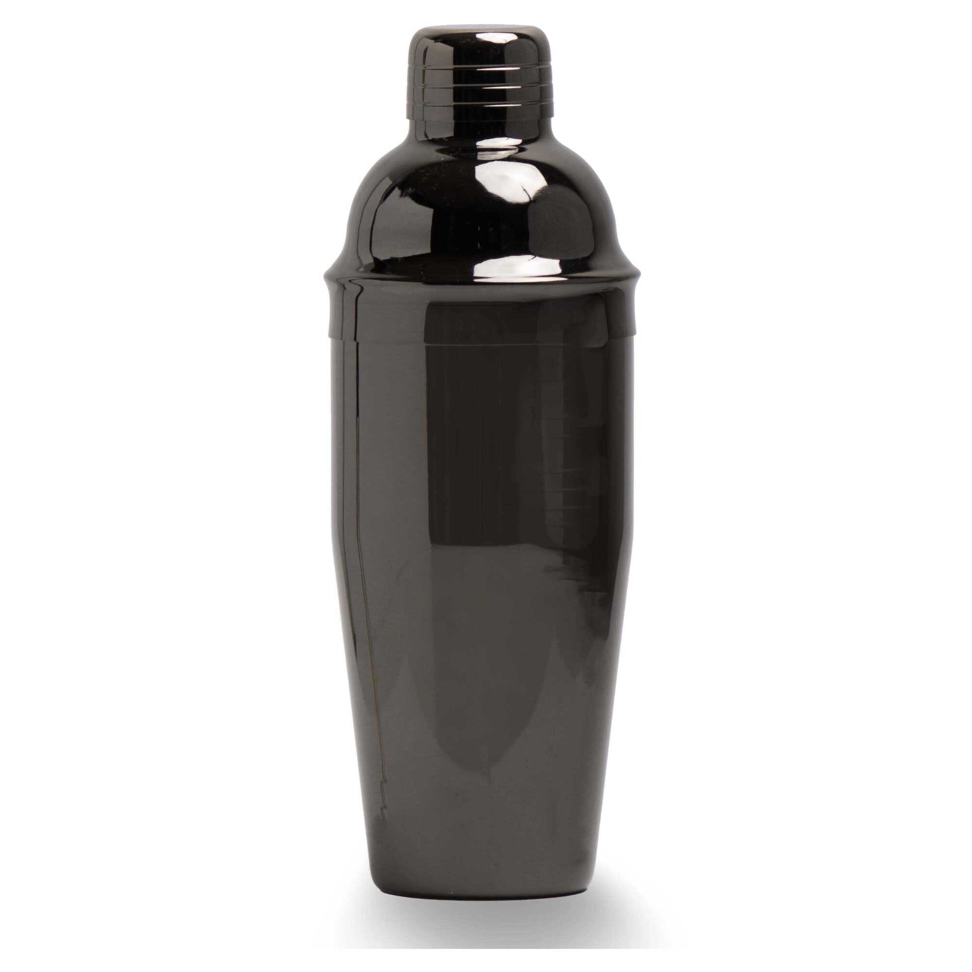 Oggi Cocktail-Rühr-Set - Mixglas + Hawthorne-Sieb, 2-teilig, Klar/Edelstahl