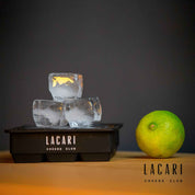 Eiswürfelform aus Silikon mit Deckel - Ice Cube Tray Cocktail- & Barzubehörsets Lacari 