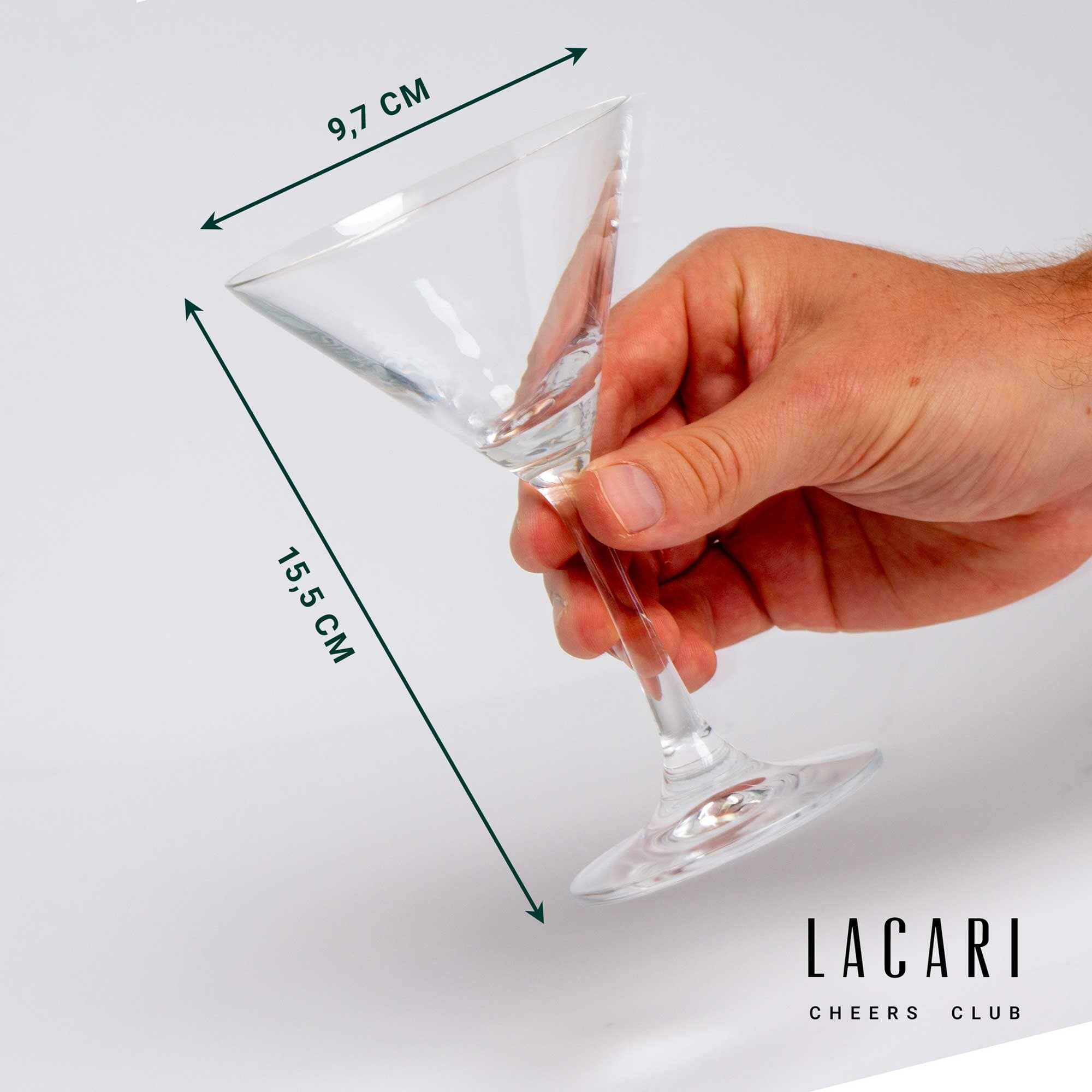 Martini Glas (1er) Lacari 