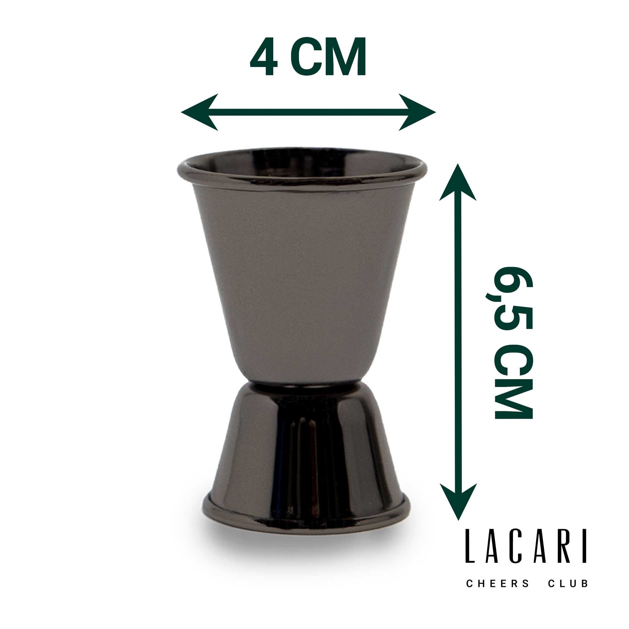 Cocktail Messbecher 2CL 4CL - Doppelter Jigger, Spirituosen Messbecher für Gin Cocktail Messbecher 2CL 4CL - Doppelter Jigger, Spirituosen Messbecher für Gin
