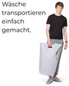 Elwin Neiles 80L Designer Wäschekorb aus stilvollem Filz - Faltbarer Wäschesäcke & Waschkörbe Elwin Neiles 