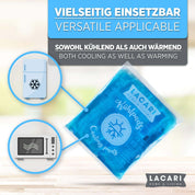 LACARI Kalt & Warm Kompresse aus Gel - Kühlpads Kühl Kompresse Lacari 