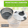 LACARI Premium Salatschleuder | [4] Liter Fassungsvolumen Salatschleudern Lacari 
