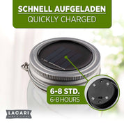 LACARI Solarglas 450ml Nachtlichter & indirekte Beleuchtung Lacari 