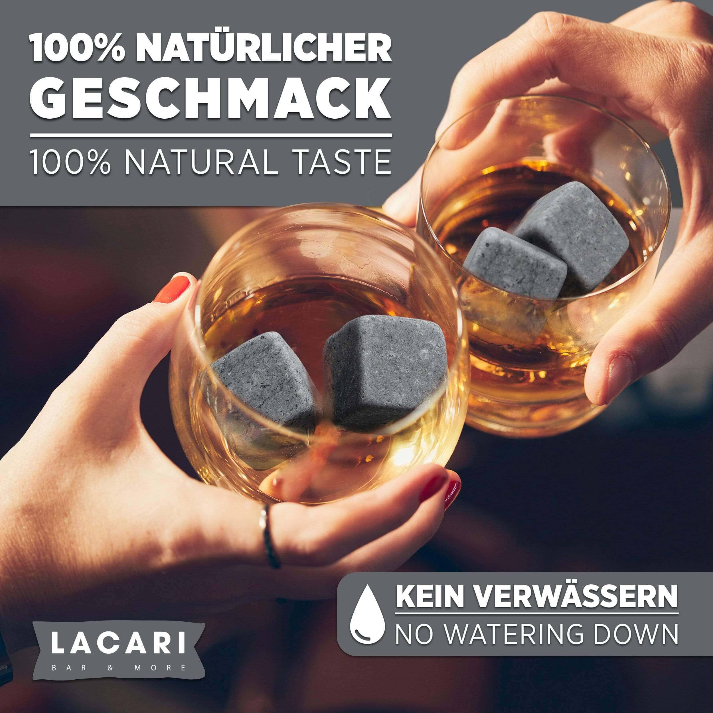 Whisky Kühlsteine Set