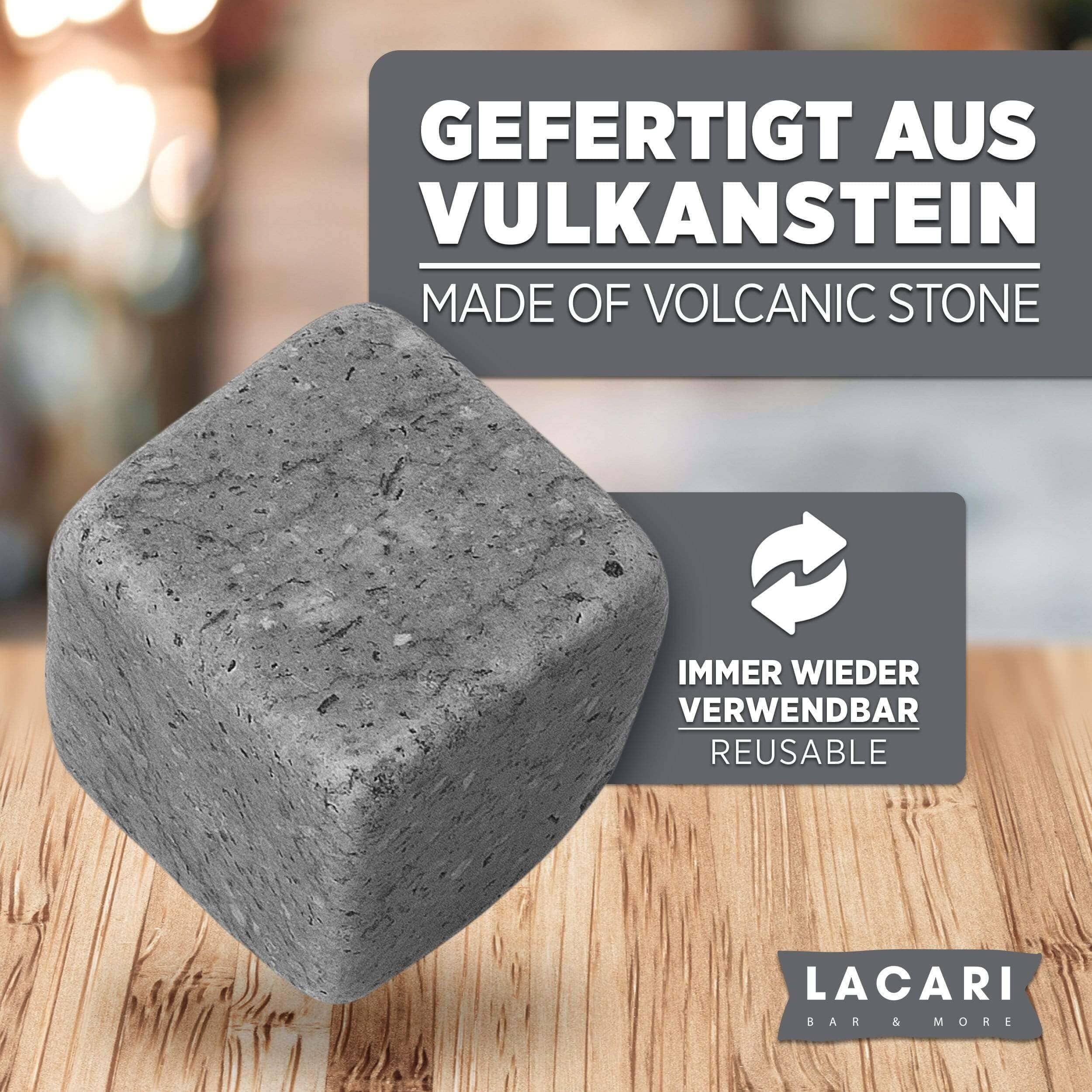 Whisky Kühlsteine Set